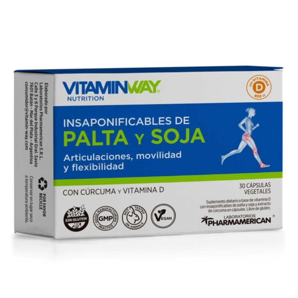 INSAPONIFICABLES DE SOJA Y PALTA X 30 CAP