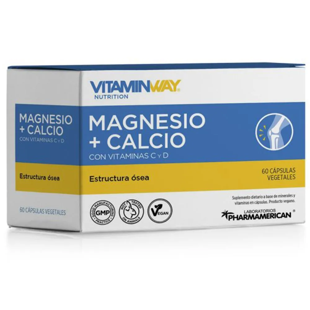MAGNESIO + CALCIO X 60 CAP