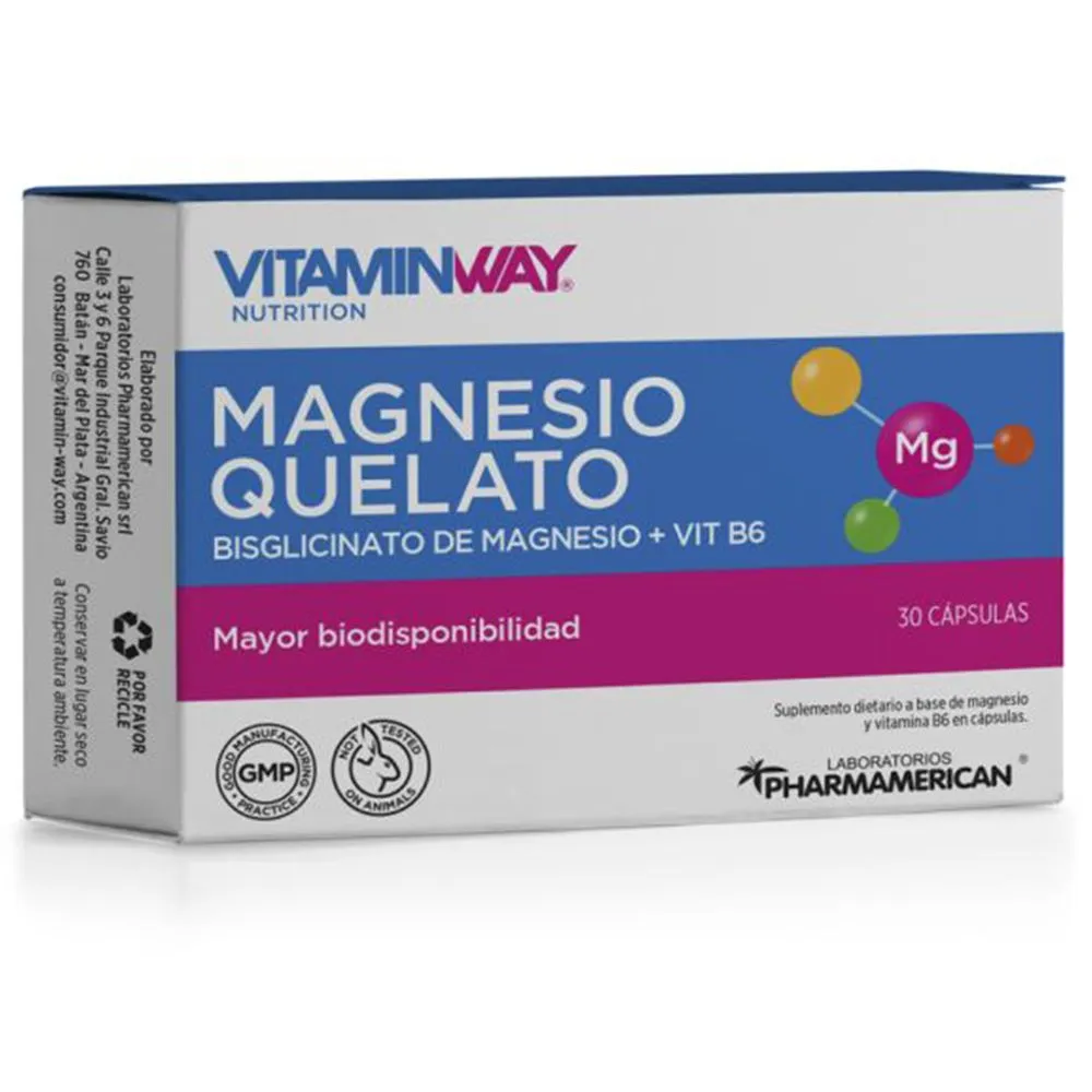MAGNESIO QUELATO X 30 CAP