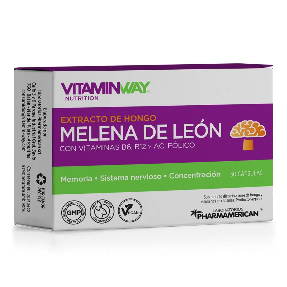 MELENA DE LEON X 30 CAP