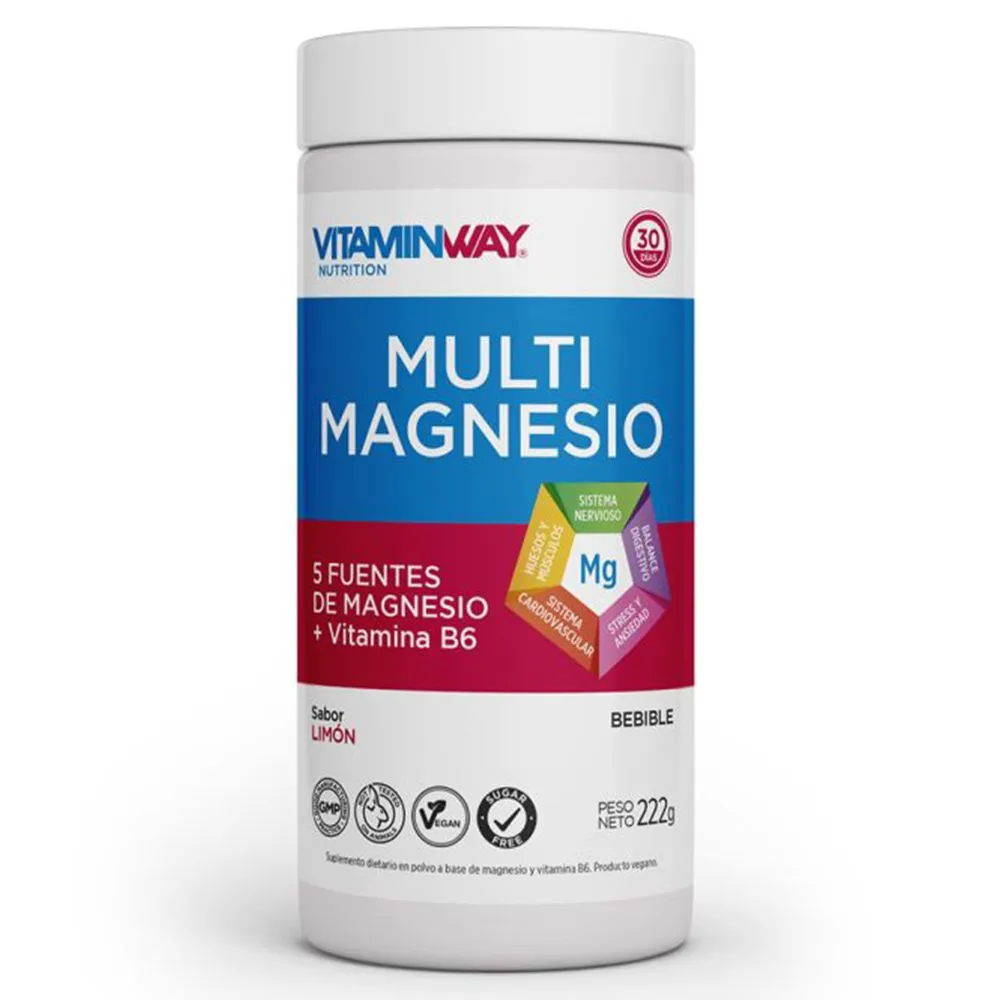 MULTI MAGNESIO POLVO EN POTE X 222 GRS