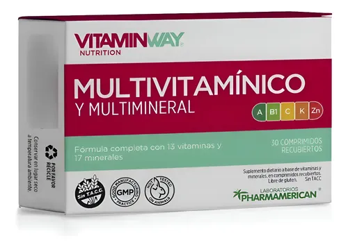 MULTIVITAMINICO MULTIMINERAL X 30 CAP