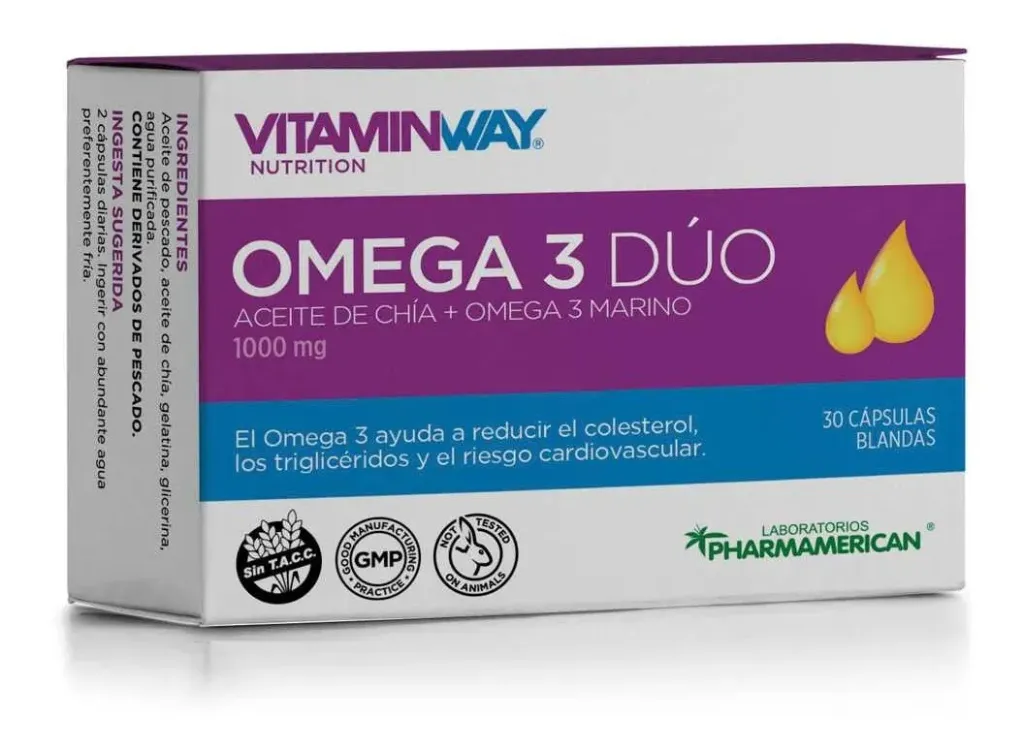 OMEGA 3 DUO X 30 CAP