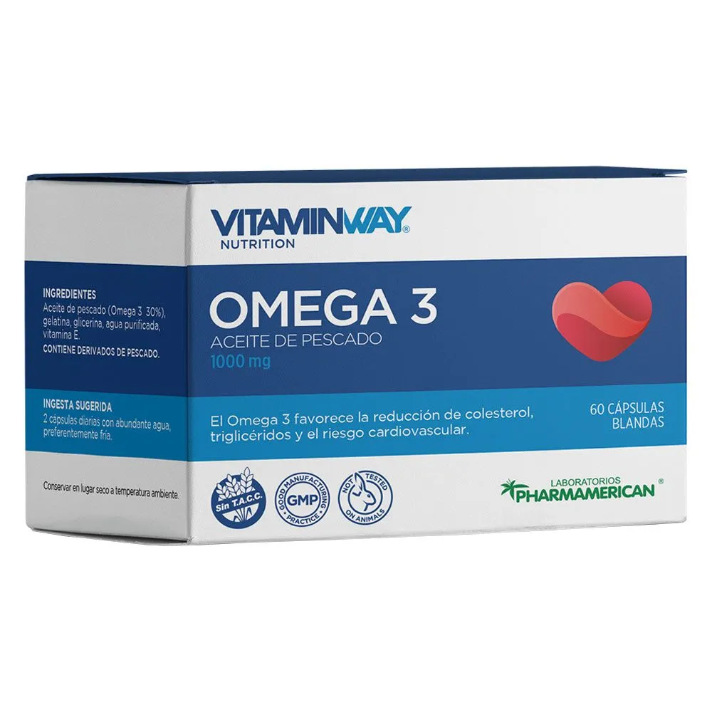 OMEGA 3 X 60 CAP