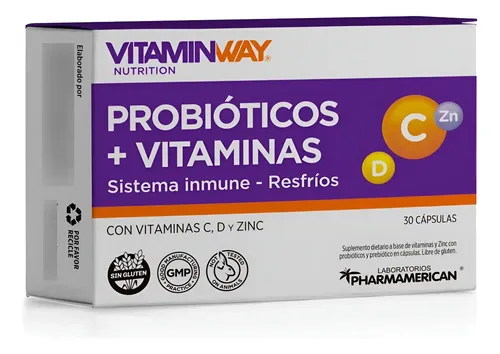 PROBIOTICOS + VITAMINAS X 30 CAP.