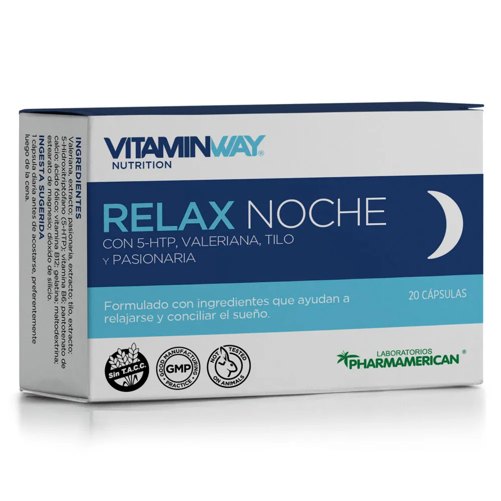 RELAX NOCHE X 20 CAP