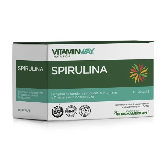 SPIRULINA X 60 CAP