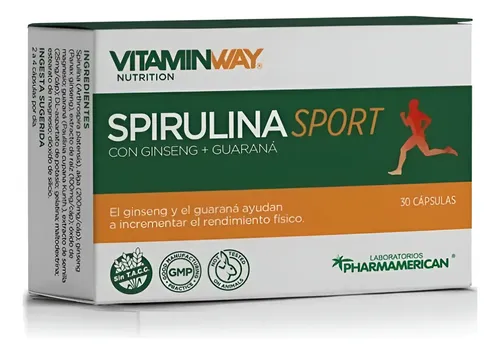SPIRULINA SPORT X 30 CAP