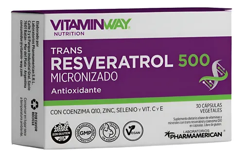 TRANS RESVERATROL 500 X 30 CAP