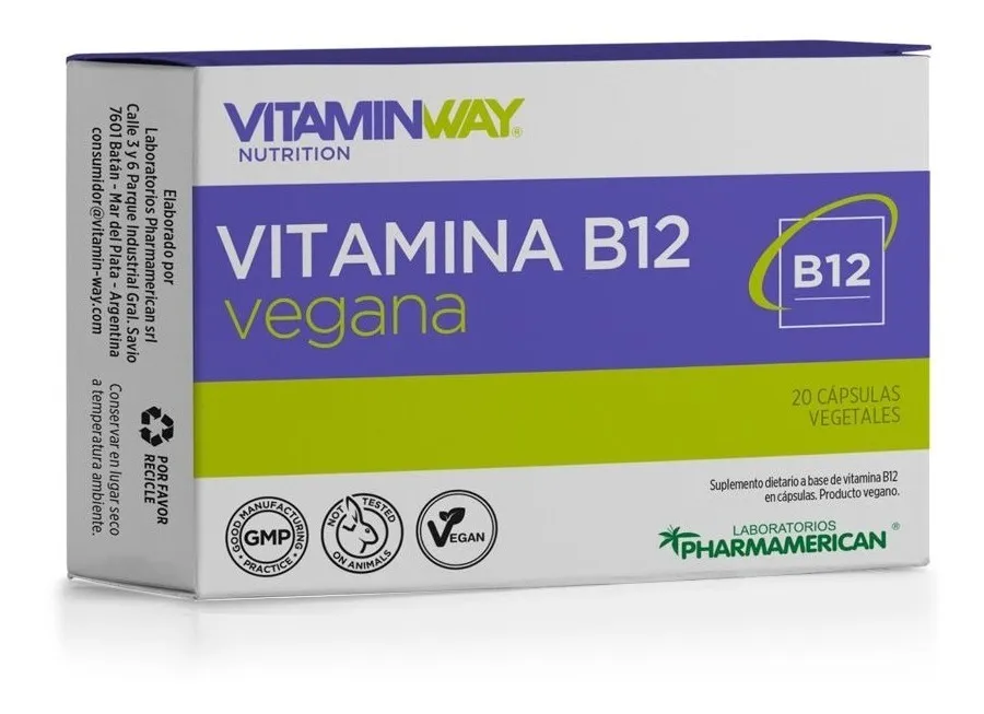 VITAMINA B 12 X 20 CAP