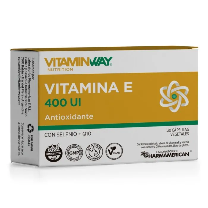VITAMINA E 400UI x 30 CAPS