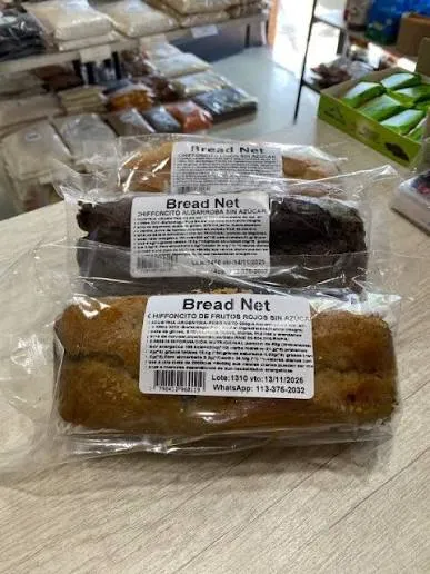 Bread Net budín integral sin azucar coco