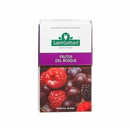 Saint Gottard té Buena Linea frutos del bosque x20 saquitos