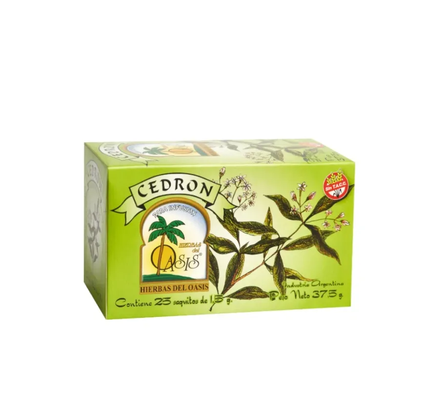 Oasis infusiones x 25 Cedrón (Exquisita, aromática, digestiva y antiespasmódica)