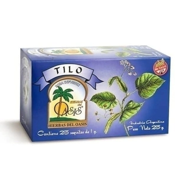 Oasis infusiones x 25 Tilo (Sedante natural, relajante y antiestrés)