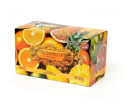 Oasis infusiones x 25 Té Dieta Fruta (Adelgazante Natural)