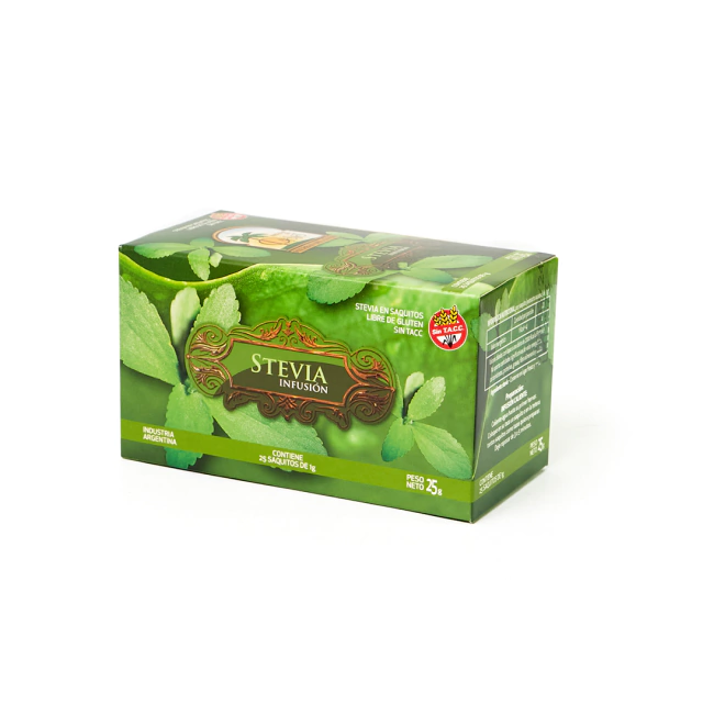 Oasis infusiones x 25 Té Stevia (Regula los niveles de azúcar en sangre, endulzante natural)