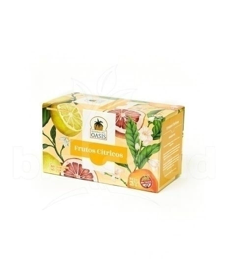 Oasis infusiones x 20 Frutos Cítricos (Cáscara de naranja, pomelo y limón)