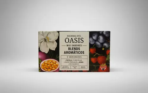 Oasis infusiones x 20 Te Mix Sabores - Blends Aromaticos