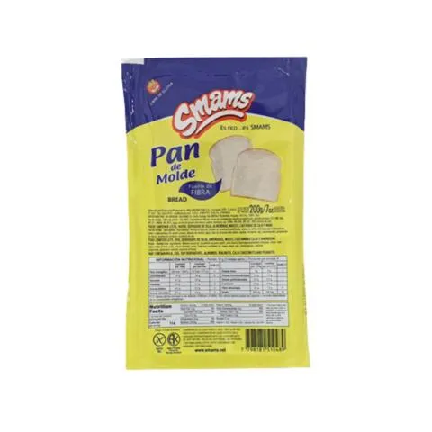 Smams pan de molde con semillas 200g