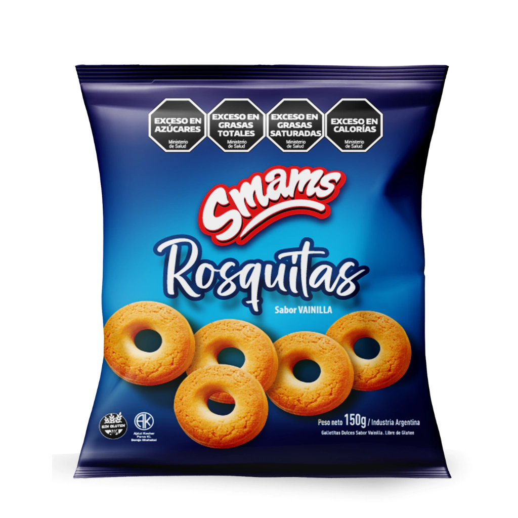 Smams rosquitas de vainilla 150g