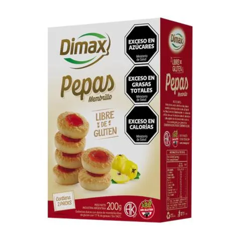 Dimax pepas de membrillo 200g