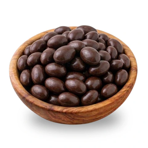 Almendra con conbertura de chocolate con leche 100g