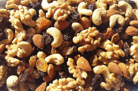 Mix frutos secos sin maní con pasas 100g
