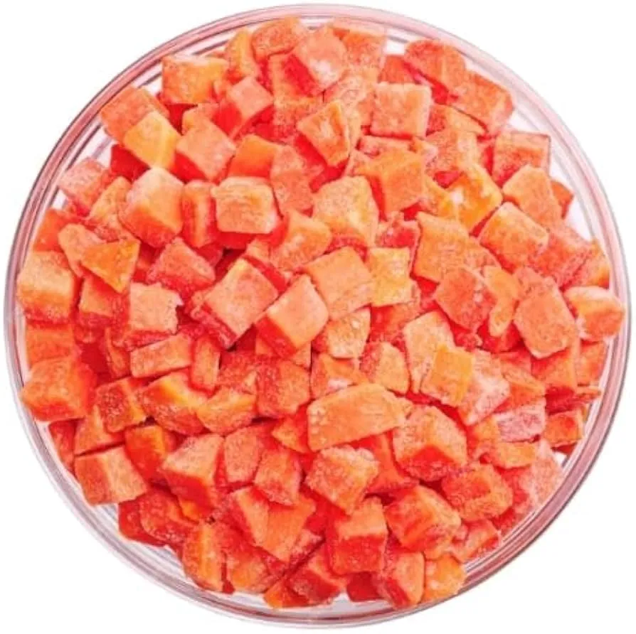 Papaya deshidratada en cubos 100g