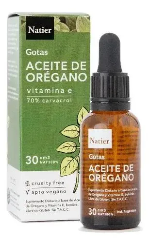 NATIER - ACEITE DE OREGANO x 30 ML