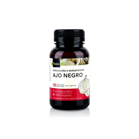 NATIER - AJO NEGRO x 50 CÁPSULAS.