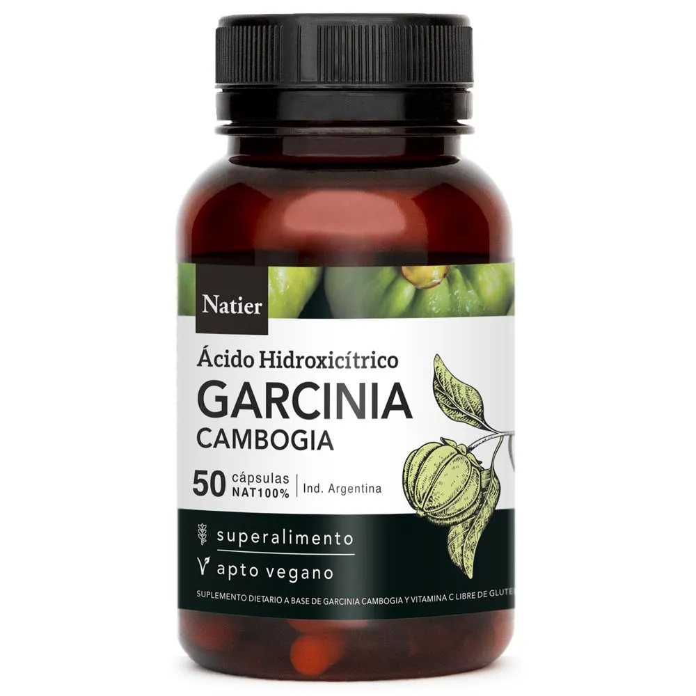 NATIER - GARCINIA CAMBOGIA x 50 CAPS