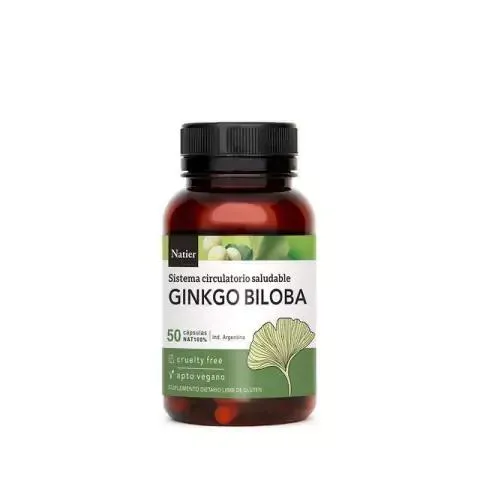 NATIER - GINKO BILOBA x 50 CAPS