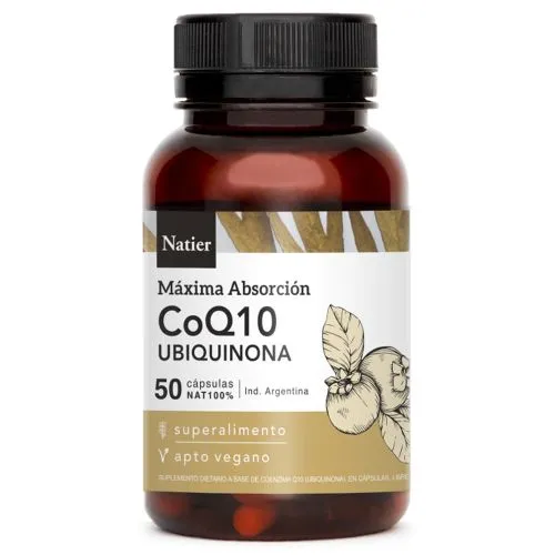 NATIER - COENZIMA Q10  X 50 CAPS