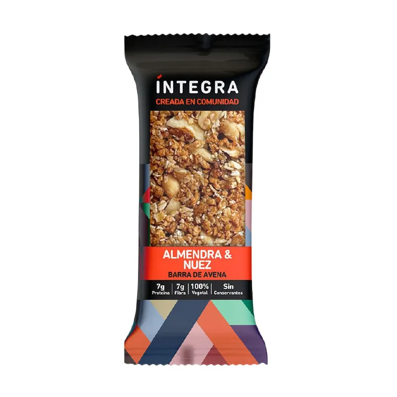 Integra barrita - avena y almendra