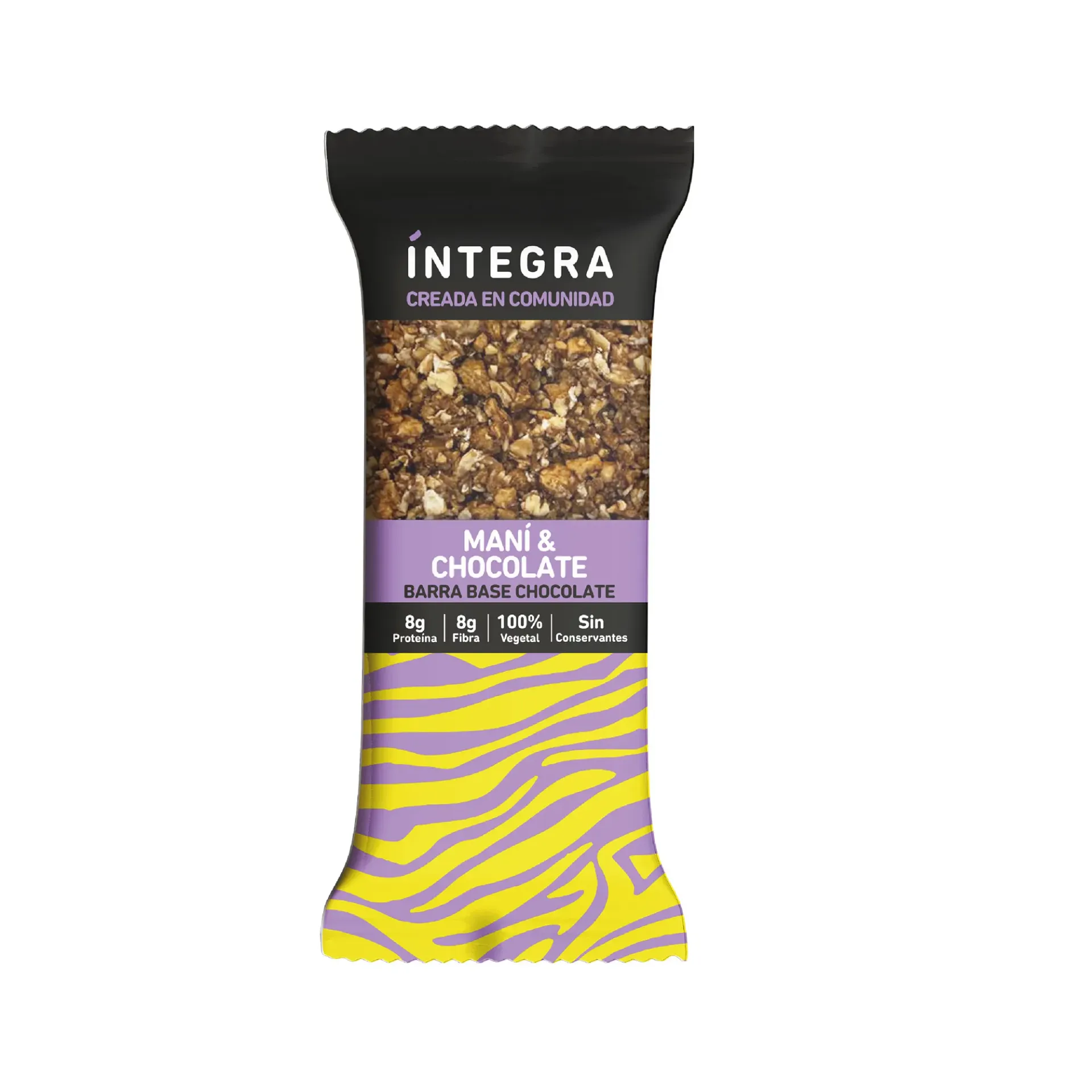 Integra barrita - chocolate y mani