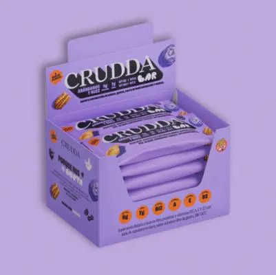 Crudda barritas proteicas de arandano