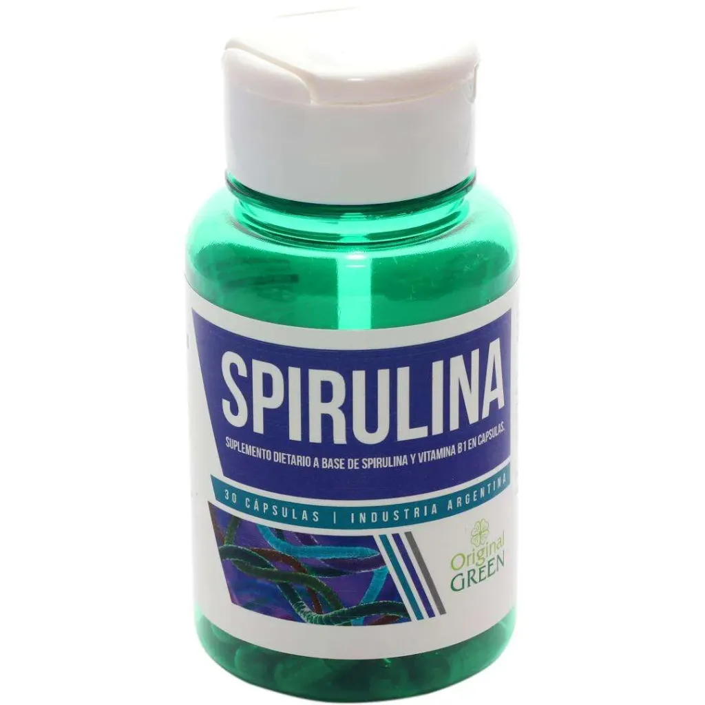 Original Green spirulina X 60 caps