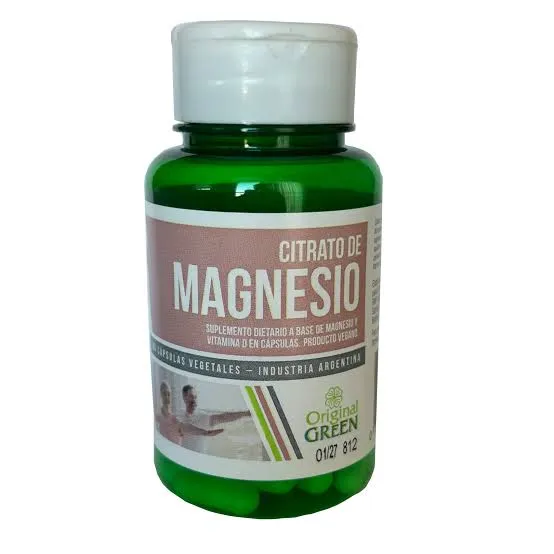 Original Green citrato de magnesio X 60 caps