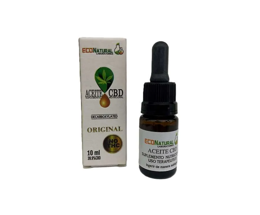 Aceite CBD eco natural 10ml al 39,9%