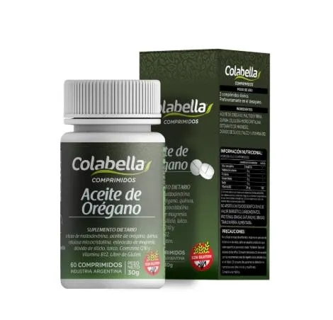 Colabella aceite de oregano 60 comprimidos