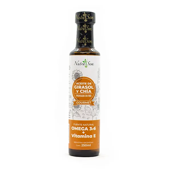Nutrasem aceite de girasol y chia 250ml