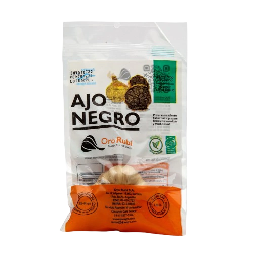 Oro Rubi Ajo negro