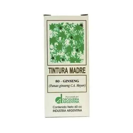 DROGUERIA ARGENTINA TINTURA MADRE - Ginseng