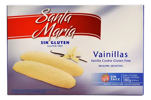 Santa Maria vainillas x12 unidades