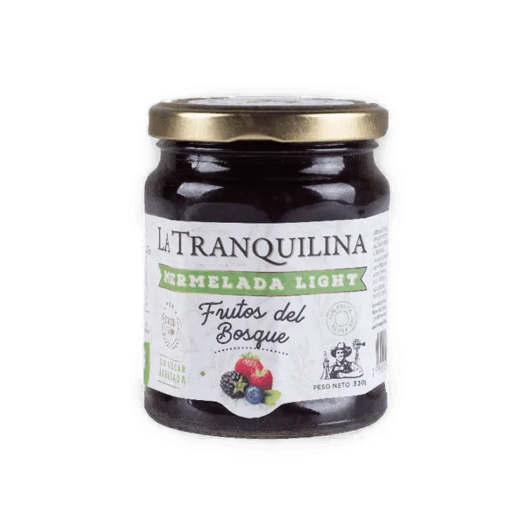 La Tranquilina mermelada light de frutos del bosque