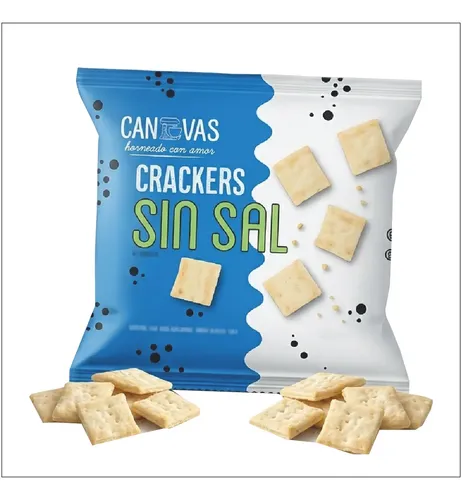 Canvas galletitas veganas sin sal