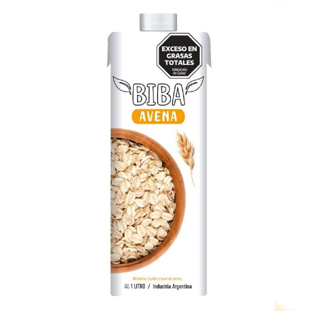 Biba leche de avena x1L