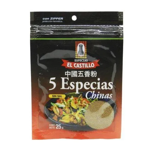 El castillo 5 especias chinas x25g