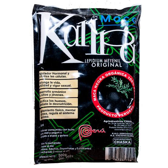 Maca peruana negra 500g